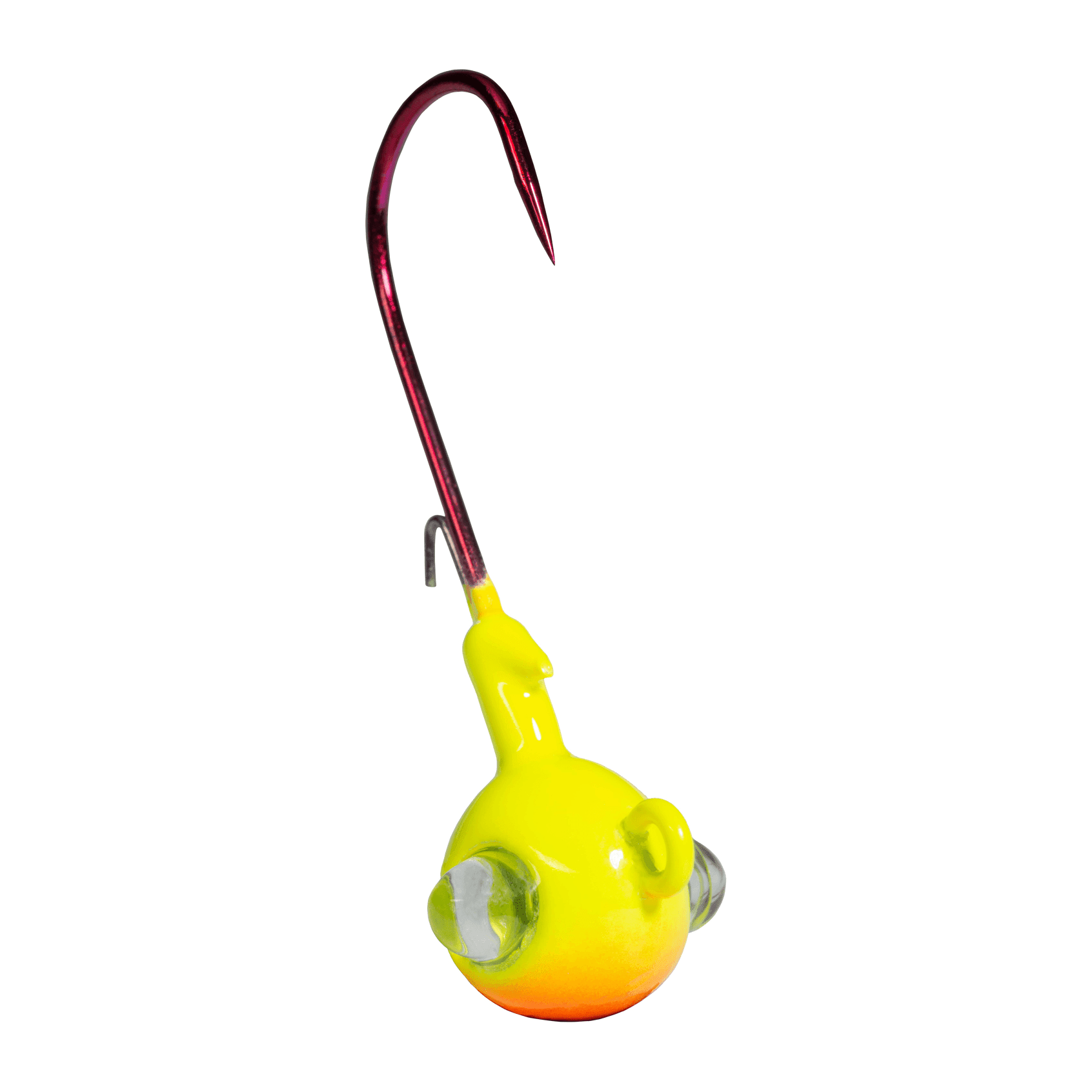 (2 pack) Acme Tackle Google Eye Rattlin Soft Plastics Fishing Jig Chart & Orange 1/8 oz. 3 Pack