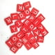 thumbnail image 4 of EeaseMX 100 piezas de virutas de madera natural rojas, rompecabezas del alfabeto de 26 letras en inglés, caja de alfabetización para el desarrollo intelectual del bebé., 4 of 7