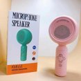 thumbnail image 1 of Micrófono inalámbrico Micrófono de karaoke Juguete musical para niños para niñas Niños (Rosa) Likrtyny Para estrenar, 1 of 8