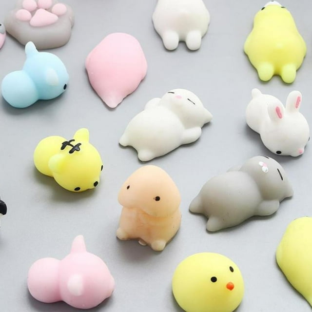Juego de juguetes sensoriales para niños y adultos, juguete para apretar que alivia la ansiedad, juguete para dedos para niños autistas