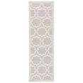 thumbnail image 2 of Safavieh Dhurries Myles Geometric Runner Rug, Gray/Ivory, 2'6" x 8', 2 of 10
