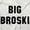 White, variant on Big Broski Funny Older Brother Youth T Shirt Tee Boys Infant Toddler Brisco Brands 24M