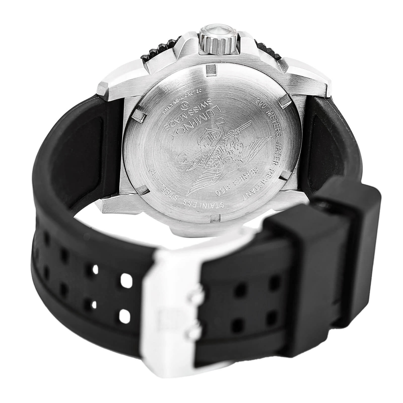 Luminox 3151 Men's White Numeral Steel Colormark Watch - Walmart.com