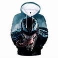 thumbnail image 3 of Venom hooded hoodie 3D digital print adult hoodie, 3 of 10