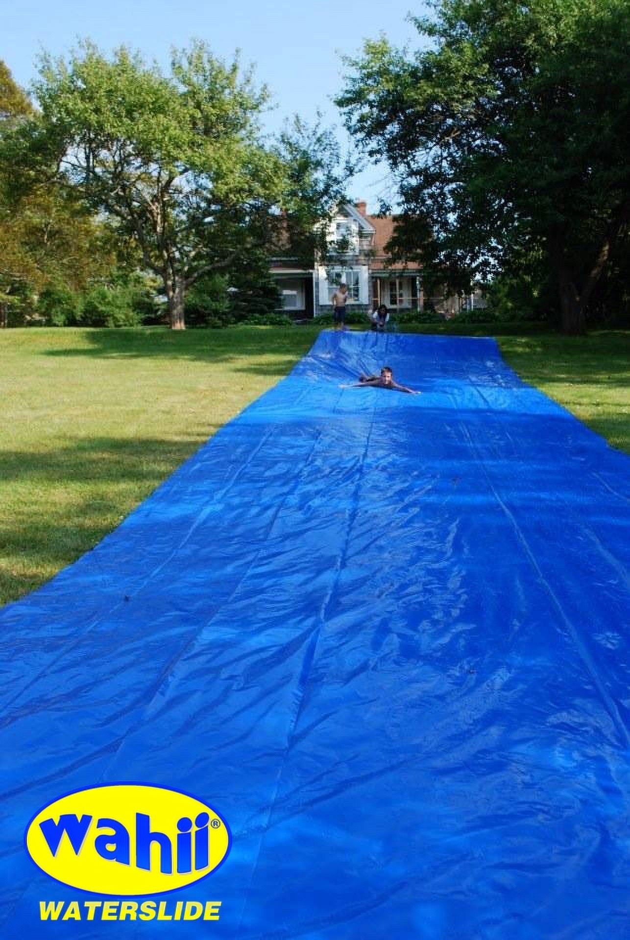 Wahii WaterSlide 50 - World's Biggest Backyard Lawn Water Slide - with Magic Bond Anchor Points
