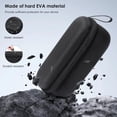 thumbnail image 4 of Estuche rígido de transporte para altavoz inalámbrico Beats Pill 2024 con protección impermeable y bolsillo de malla adicional - Negro mate, 4 of 7