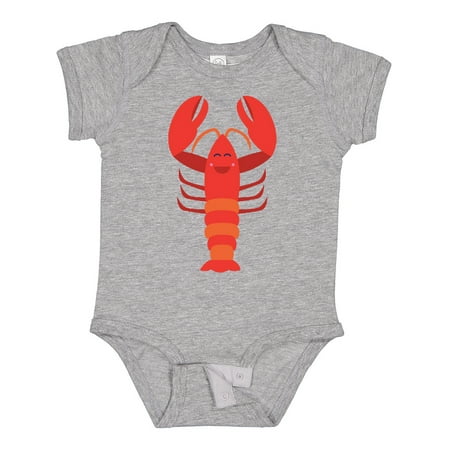 

Inktastic Lobster Cute Ocean Creature Gift Baby Boy or Baby Girl Bodysuit