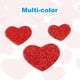 thumbnail image 3 of Uxcell Foam Stickers,2Pack 60Pc Adhesive Glitters Foam Shape Sticker,Red Heart, 3 of 6