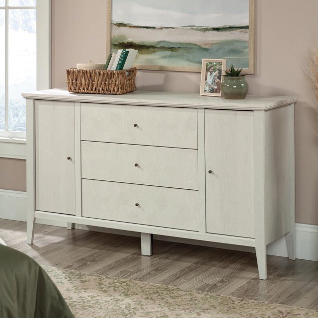 Sauder La Collection Larkin Ledge® Commode en Finition Glacier Oak