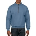 thumbnail image 2 of ComfClrs 1/4 Zip Sweat BluJean, 2 of 2