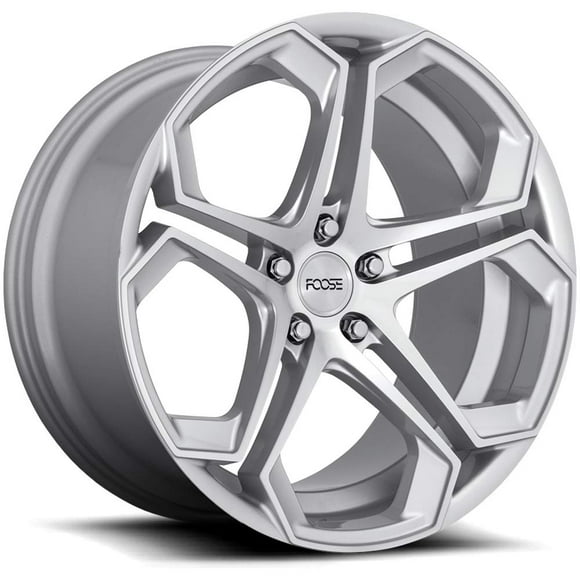 Foose F170 Impala 20x10.5 5x4.5" +40mm Silver Wheel Rim 20" Inch