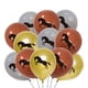 thumbnail image 1 of Kit de globos de fiesta de látex marrón, amarillo y blanco, 12 pulgadas, 12 unidades, 1 of 2