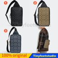 thumbnail image 2 of COACH C986 C9865 CG993 Sullivan Pack Mujeres Hombres Crossbody Pecho Mochila Bolsa, 2 of 4