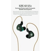 KBEAR Customized Balanced Armature KS2 1DD+1BA In-ear Earphones High-purity OFC cable Detachable cable design for worry-free upgrade Sports Game Music Headphone Headset iem