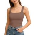 thumbnail image 2 of Bovxnpu Womens Tank Tops Sleeveless Tshirt Undershirt Tank Top Sleeveless Slim Trendy Fashion Tops Summer Tops, 2 of 7