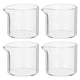 thumbnail image 1 of 4 dispensadores de leche transparentes, jarras de vidrio estilo vintage para restaurantes, 1 of 8