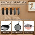 thumbnail image 4 of Ikoopy 8Pcs Silicone Hot Handle Holder Heat Resistant Pot Handle Covers Flexible Pot Handle Sleeve Dishwasher Safe Silicone Pan Handle Sleeve with Hanging Hole Grip Handle Cover for Pans Cookware, 4 of 10