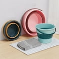 thumbnail image 5 of 5/10/17L Portable Folding Bucket Multifunctional Thickened Silicone Bucket for Car Washing and Fishing Camping Folding Bucket, 5 of 10