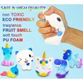 thumbnail image 1 of Squishies, 6 paquetes de juguetes jumbo jumbo lentos para niños, unicornio caballo, gato, dinosaurio, s ZYZZYZY ZYZZYZY, 1 of 2