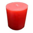 thumbnail image 4 of Vela Energética color Rojo con base de acero El Bazar Store, 4 of 4