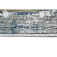thumbnail image 5 of Bashian C188-IVBL-5X7.6-CP111 5 ft. x 7 ft. 6 in. Capri Collection Contemporary Polyester Power Loom Area Rug, Ivy & Blue, 5 of 6
