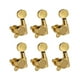 thumbnail image 1 of Perillas de afinación cerradas para guitarra acústica, mecanismo de ajuste de cuerdas con mango cóncavo, opciones en oro, plata o negro, conjunto de 6 piezas para lado izquierdo., 1 of 6