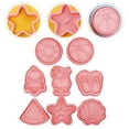 thumbnail image 4 of 8pcs Hawaiian Cookie Cutter Biscuit Cutters DIY Silicone Biscuit Stamp Mold, 4 of 7