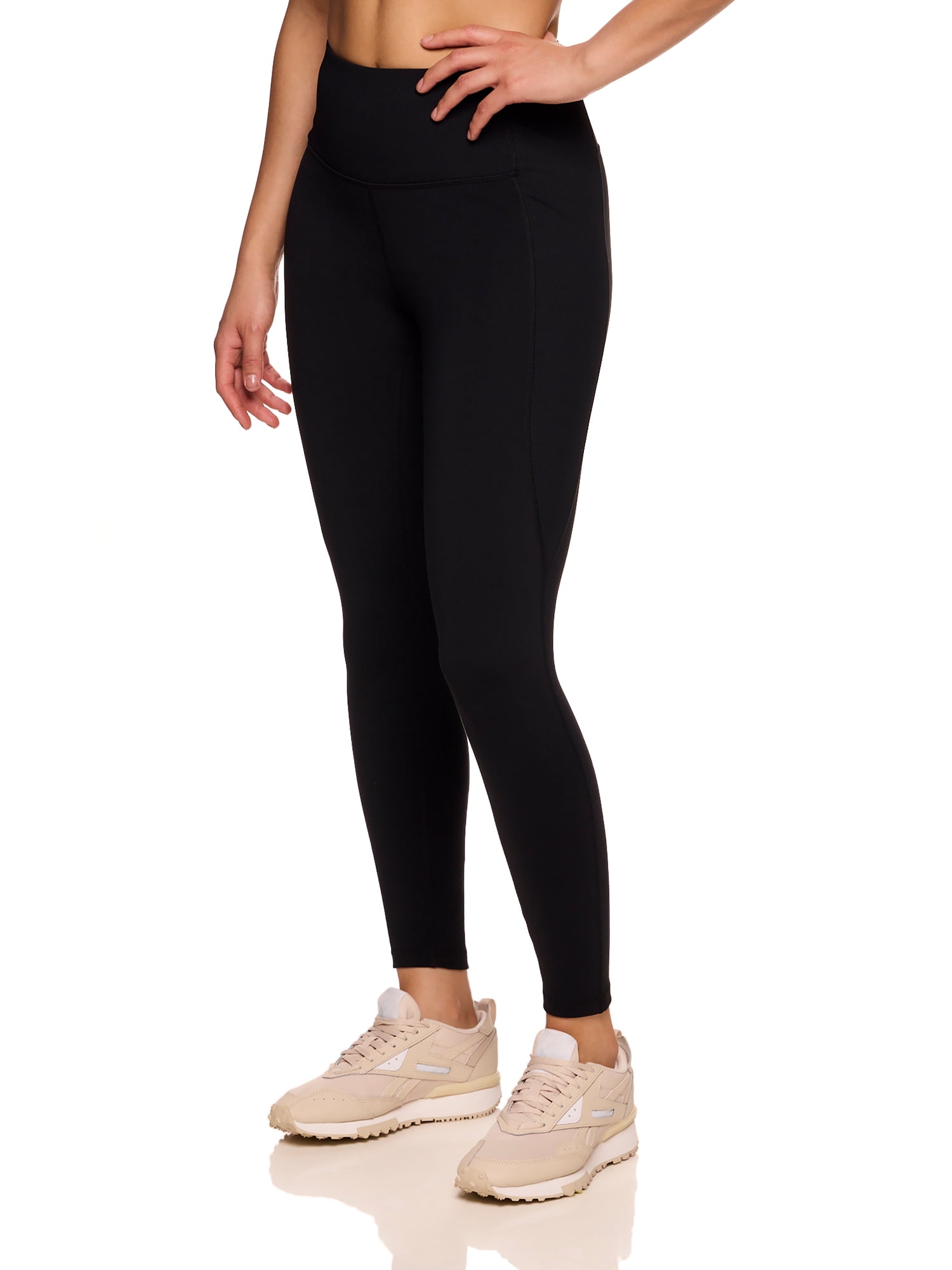 Reebok Women’s Evolution High Rise 7/8 Legging with Side Pockets, Sizes XS-3XL