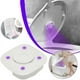 thumbnail image 1 of Mini UV Light Toilet Sanitizer Home Hotel Toilet Germicidal UV Lamp - White, 1 of 5