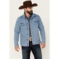 thumbnail image 2 of Cody James Men's Coasting Light Wash Button-Front Unlined Denim Jacket - CMHO21J7 XX-, 2 of 5