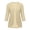 Beige, variant on Women's 3/4 Sleeve Open Front Cardigan Summer Casual Basic Lightweight Shawl Coat Daily Walking Beach Cover Up Tops