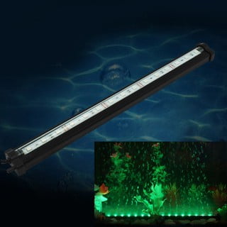 Fish Tank Light LED Aquarium Light,Waterproof Colorful Changing Lamp,Adjustable Strong Adsorption,Great Decor for Fish Tank