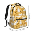 thumbnail image 2 of Disketp Funny Chicken Mochila Estampada para Hombre y Mujer – Mochila Ligera Clásica con Múltiples Bolsillos para Universidad, Trabajo y Viajes-One Size, 2 of 5