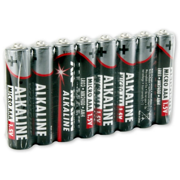 Ansmann LR03 Micro AAA 1.5 V Alkaline Battery (Pack of 8)