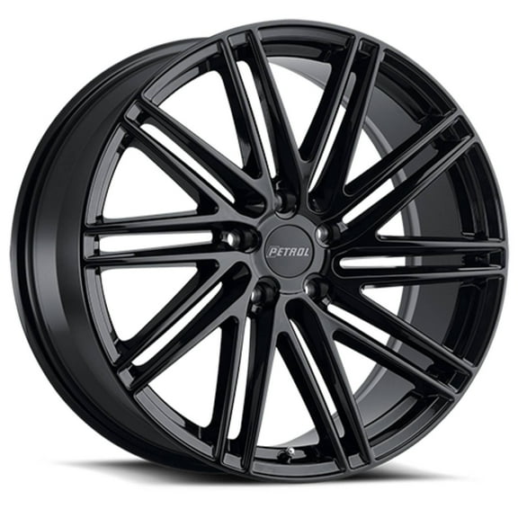 Petrol P1C 17X8 5X114.3 40Et 72.1Cb Gloss Black Wheel
