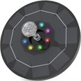 thumbnail image 1 of Solar Fountain With 8 Colors LED Lights, 3W Solar Fountain Pump, 1 of 4