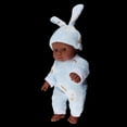 thumbnail image 4 of 12 inch Doll with Clothes, Newborn Skin Color,, 4 of 8