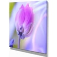 thumbnail image 2 of Large Single Lotus Flower - Floral Canvas Art Print, 2 of 3