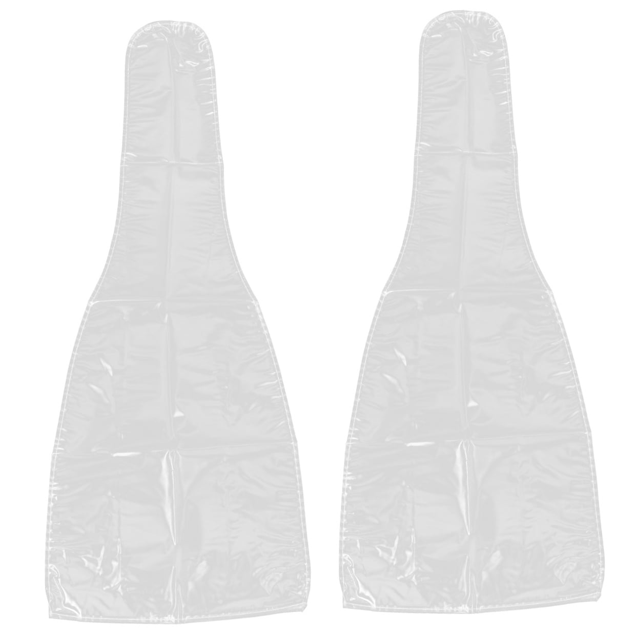 WORGEOUS 2-Pack PVC Guitar and Bass Protective Covers, Guitar Protector Sleeve