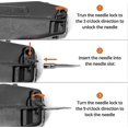 thumbnail image 3 of Garment Price Label Tagging Tag Gun, Standard Retail Price Tag Attacher Gun Kit For Clothes Labeler With 1 Standard Needles & 500pcs 2inch(50mm) Barbs, 3 of 5