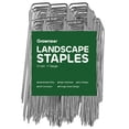 thumbnail image 1 of Grapas para Jardinería GROWNEER de Acero Galvanizado 11 Gauge de 12" Paquete de 100, 1 of 9