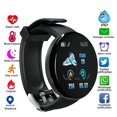 thumbnail image 2 of Reloj inteligente redondo con presión arterial Android, rastreador deportivo Bluetooth-- BmatwkZeng Bmatwe Jersey, 2 of 4