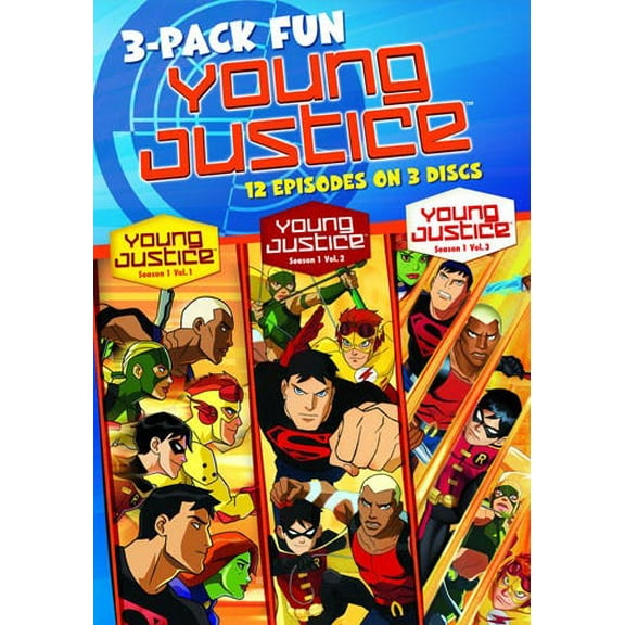 Young Justice: Season 3-Pack of Fun (DVD Set) [DVD]