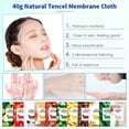thumbnail image 4 of Mooyam 11 Pack Fruit Moisturizing Facial Mask Sheet, Rich in Fruit Essence Face Mask to Brighten and Hydrate Dull Skin, 4 of 13