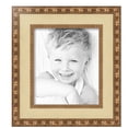 thumbnail image 2 of ArtToFrames 12" x 14" Gold Bamboo Cream Bronze Picture Frame, 12x14 inch Gold Wood Poster Frame (WOM-5255), Pack, 2 of 7