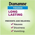 thumbnail image 3 of Dramamine Nausea Long Lasting, Nausea Relief, 10 Count, 4 Pack, 3 of 3