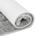 thumbnail image 4 of NOMADIC NOOK Soft Absorbent Bath Mats 2 Pcs Plush Shaggy Bathroom Rugs Dark Gray 16" x 24", 4 of 6