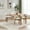 Beige, variant on Set of 4 Wooden Dining Chairs, Modern Fabric Upholstered Dining Room Chair Kitchen Chairs, Farmhouse Dinner Chair for Kitchen Dining Room (Beige)