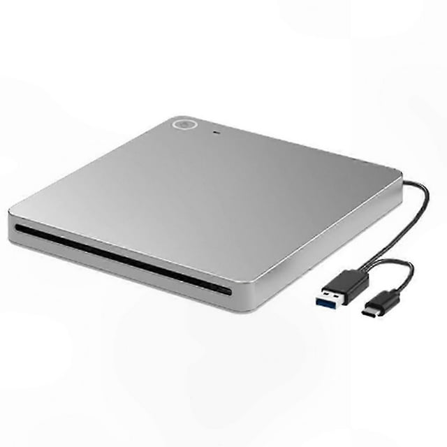 External Blu Ray DVD Drive, USB 3.0 and Type-C CD DVD Player for Laptop and PC