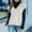 #7-White, variant on Azrian Womens Coats and Jackets,Fashion Woman Sleeveless T-Shirt Winter Jacket Outerwear Zipper Solid Blouse Coat Tops